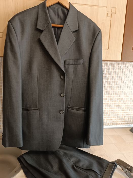 Мужской классический костюм, пиджак и брюки