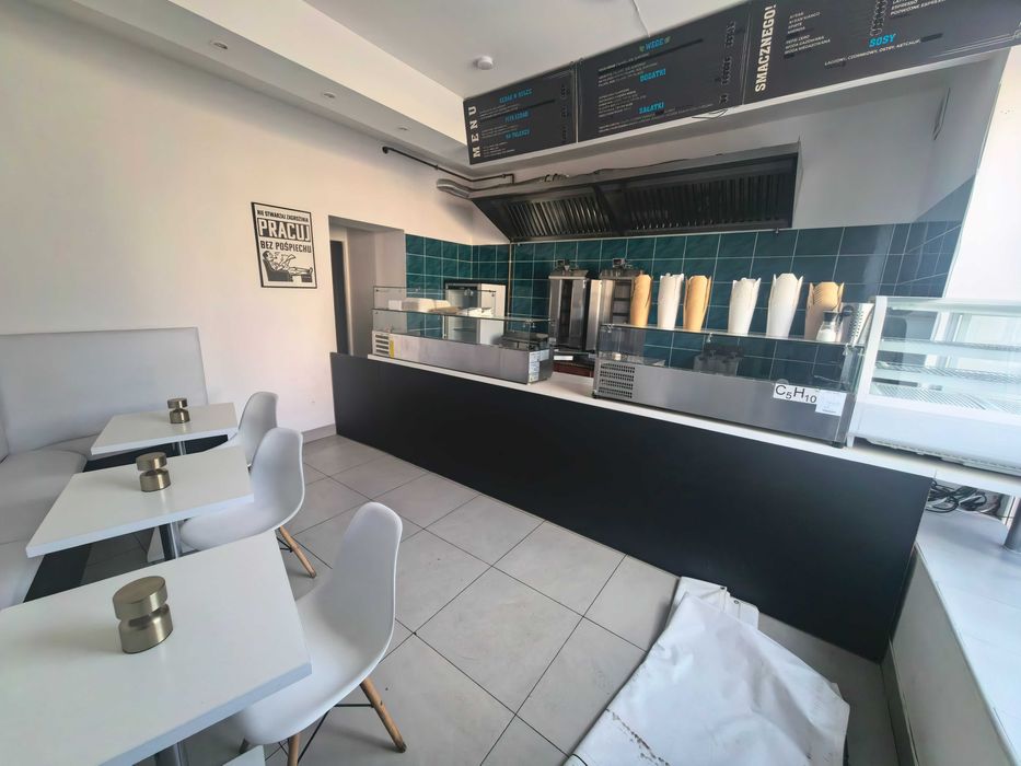 Wynajmę lokal gastronomiczny.