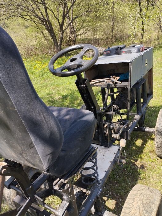 Трактор 4х4 саморобний