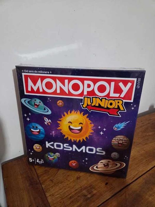 Gra Monopoly Junior: Kosmos – Nowa w folii! Idealna na prezent