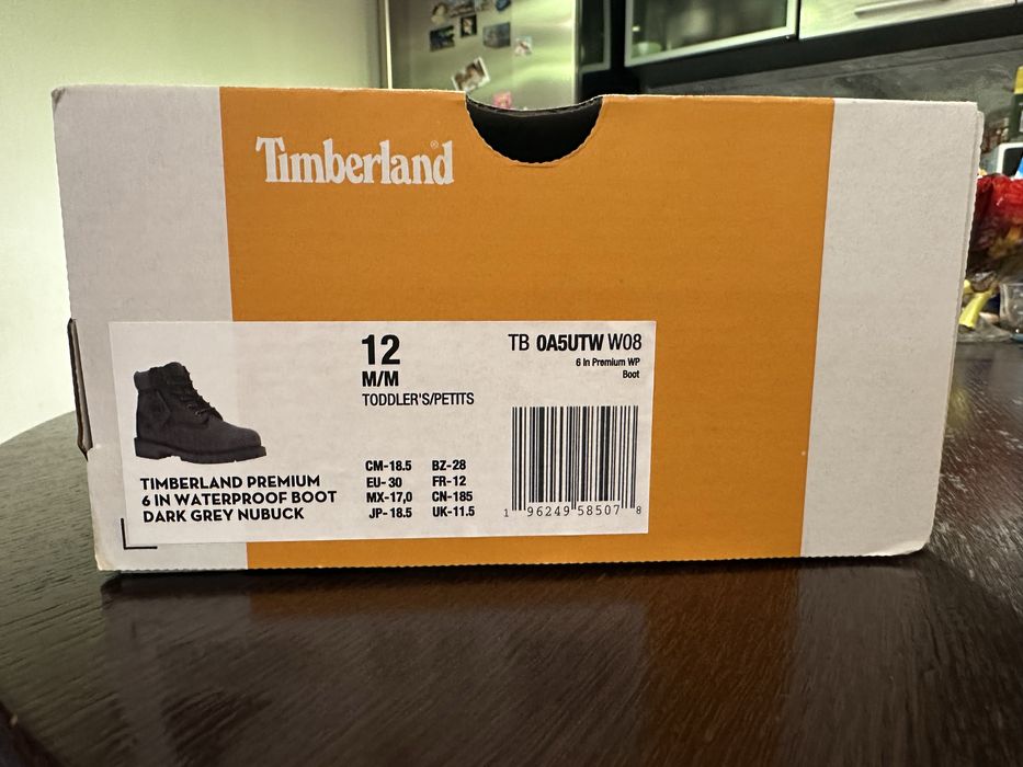 Водонепроницаемые ботинки Timberland.