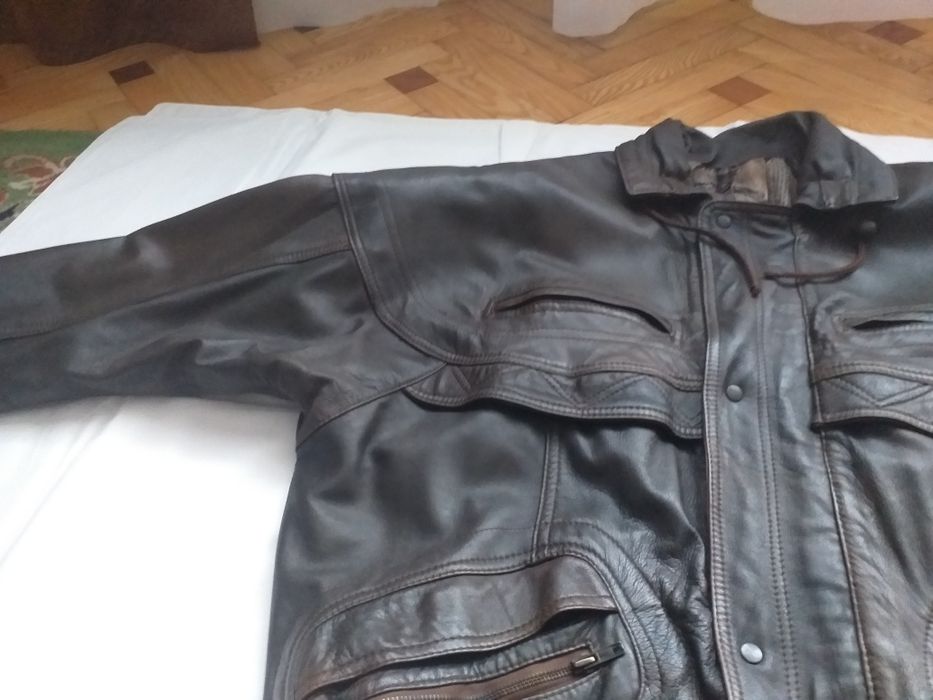Skórzana kurtka męskia turecka vintage