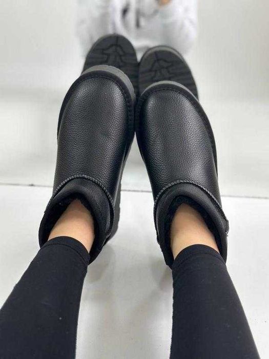 Шкіряні уггі на платформі, угги на платформе, угги платформа 37,39р