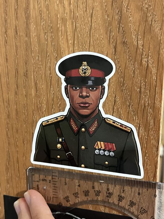 Sticker Mbappe World Cup meme - 8cm