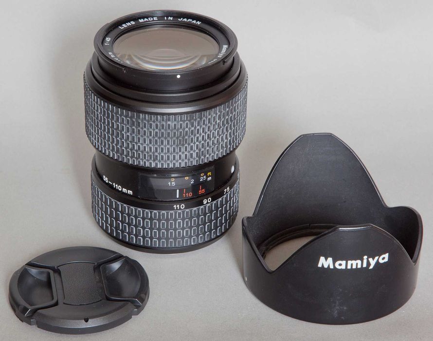 Obiektyw zoom Mamiya 645 AF 55-110mm/4,5 sprawny ale z separacją