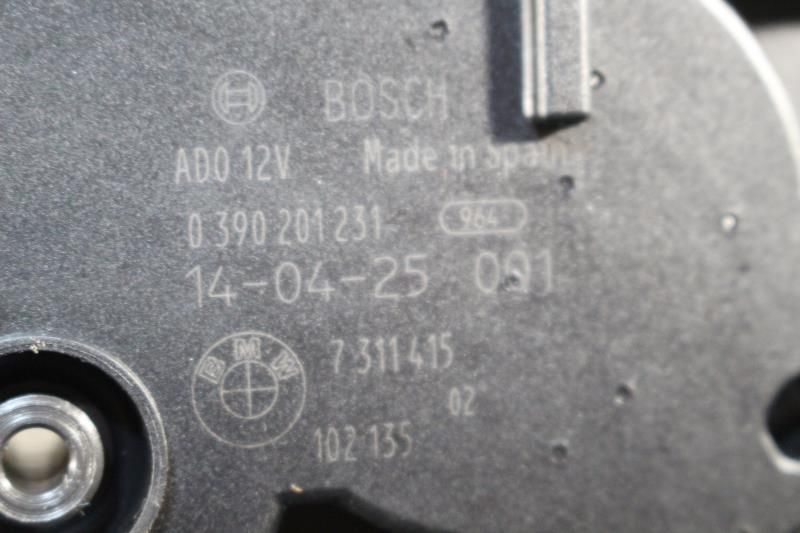 Motor limpa vidros trás BMW 3 Touring (F31)