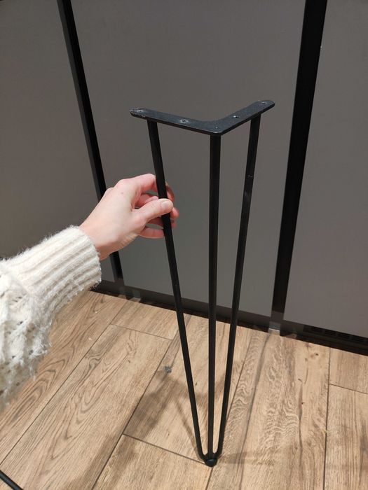 Metalowe loftowe nogi do stołu biurka