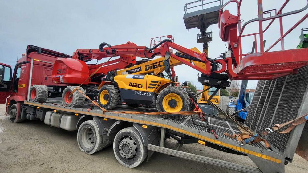 Ładowarka teleskopowa wynajem Manitka Manitou operator dostawa