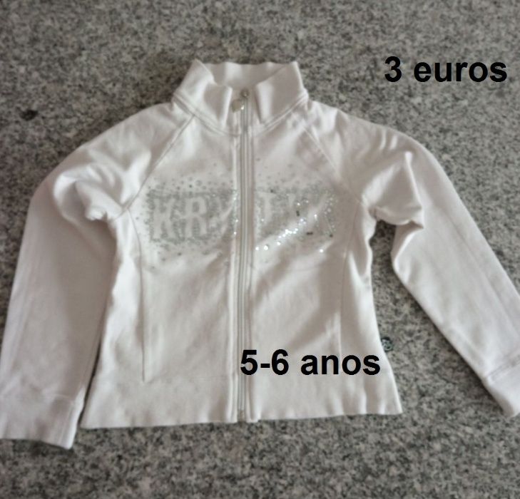 camisolas e casacos desde 4 anos