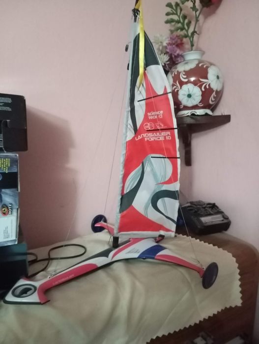 Żaglówka RC woda ląd