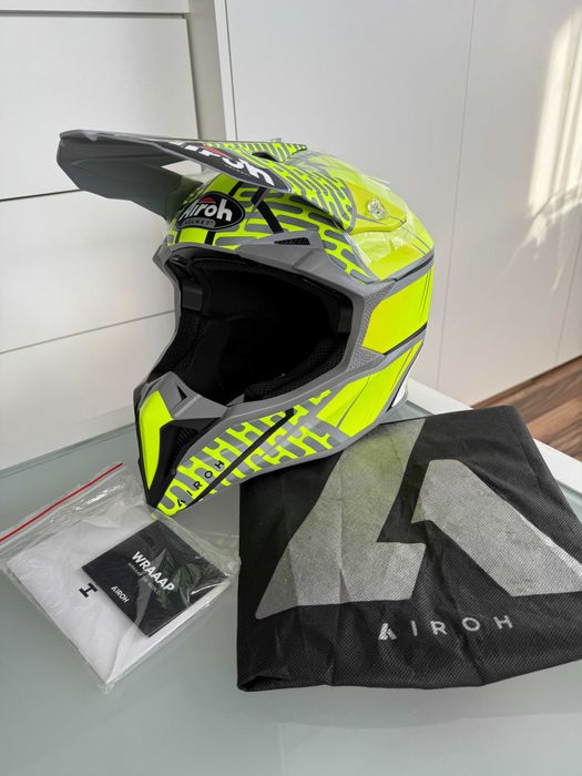 Kask AIROH Airoh Wraap Idol MX (cross,quad,enduro,mtb) GWARANCJA