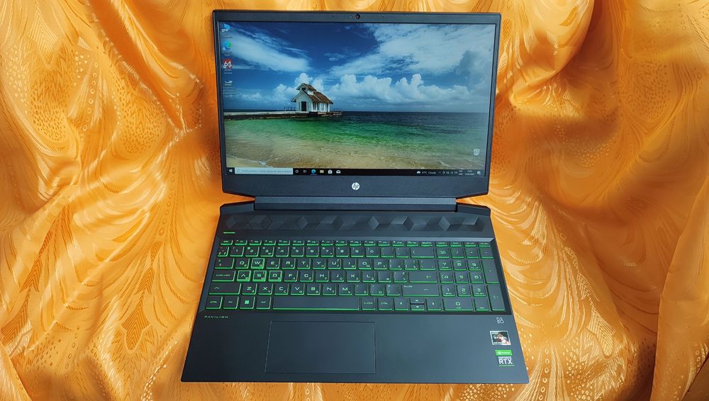 Hp gaming 15 rtx3050,r5 5600,16/512