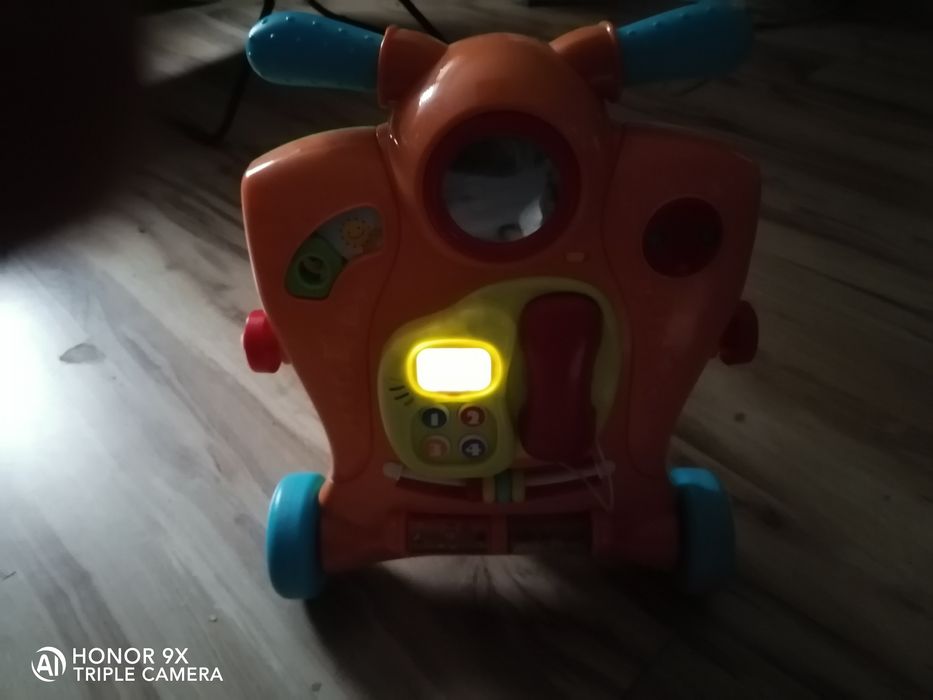 Chodzik pchacz Smiki, Baby Walker, chodzik, pchacz interaktywny, 2w1