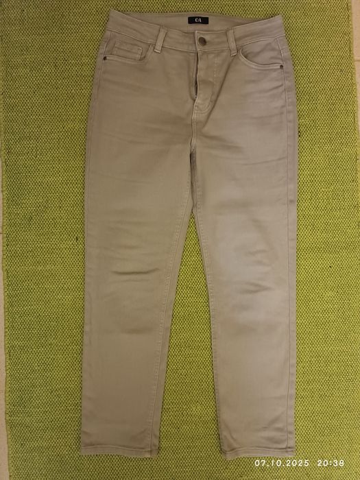 Calça de ganga feminina