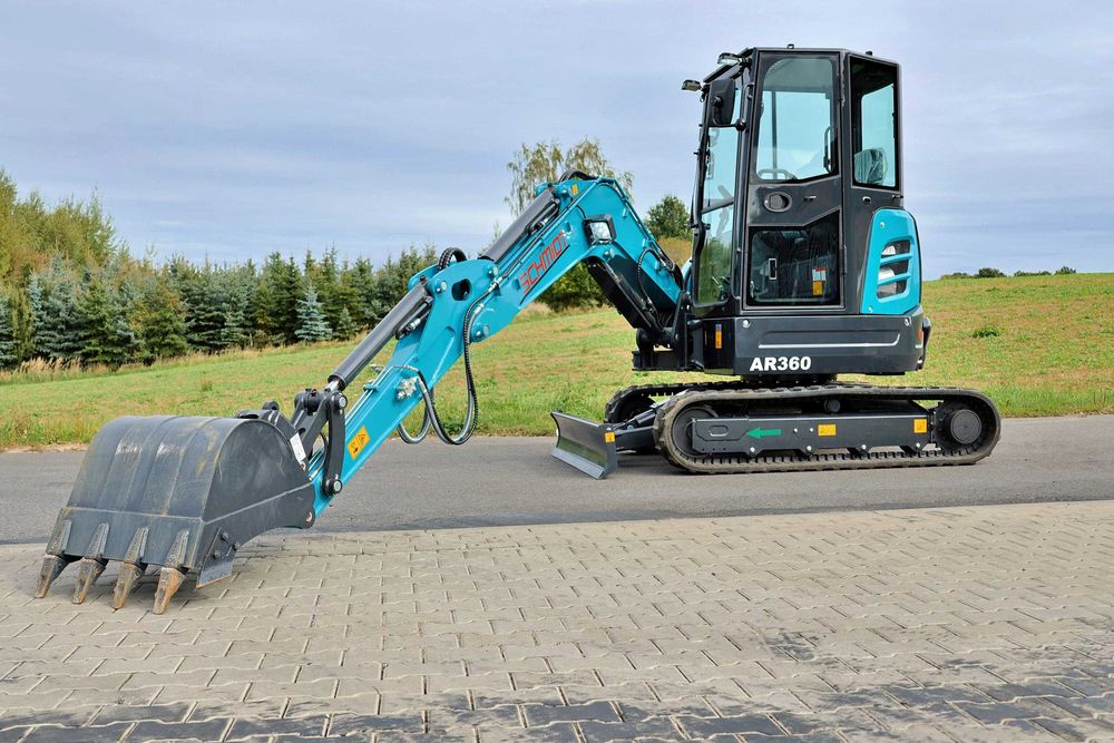 Minikoparka 3.8t SCHMIDT AR360 YANMAR Klima Zero Tail 2026