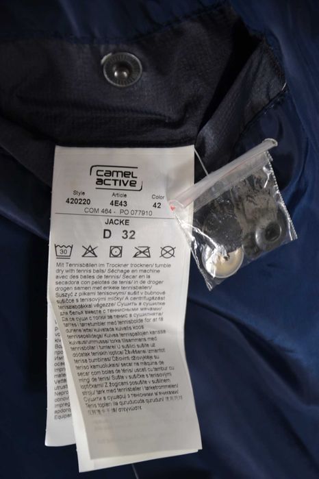 CAMEL ACTIVE Kurtka Pikowana Męska 3XL D32 Oryginalna Super Stan Rare