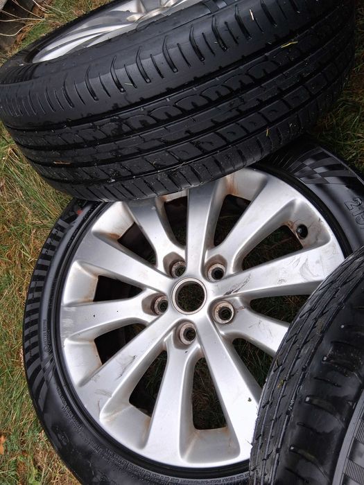 Alufelgi 17" 5x115 Opel+ Opony Letnie 215/55R17