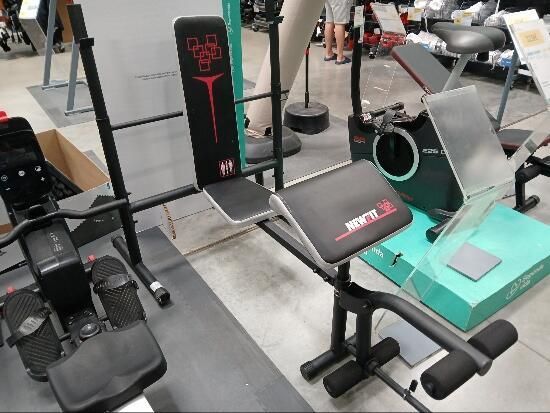 Banco Dobrável e Inclinável de Musculação 500