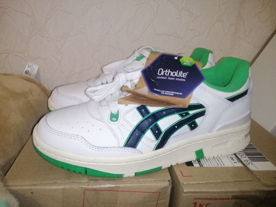 Оригінальні шкіряні кросівки, кроссовки Asics Ex89. 38р. 24см.