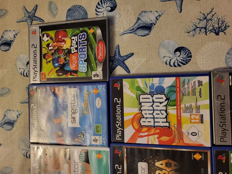 vários jogos da Ps2