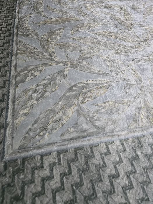 Dywan 180x120 turecki,antyposlizg,szybkoschn  LISCIE SZAROSCI