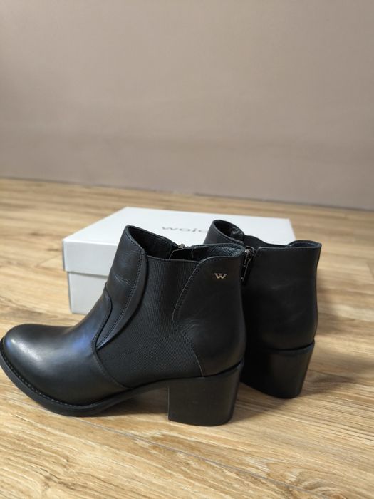 Botki damskie nowe Wojas