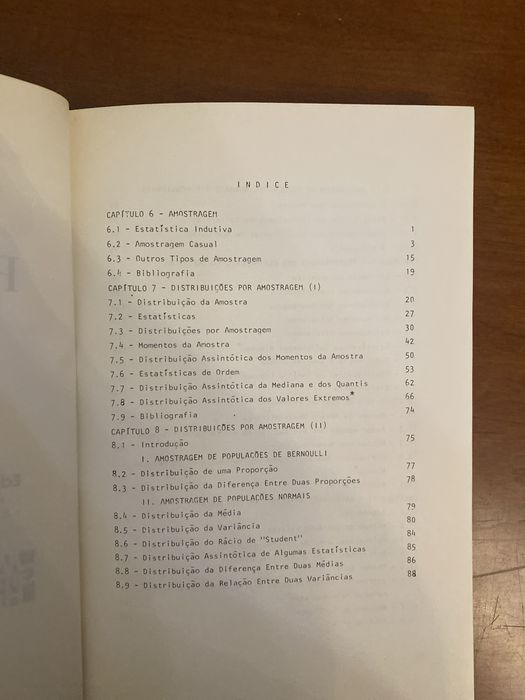 Livro Probabilidades e Estatística Volumes I e II