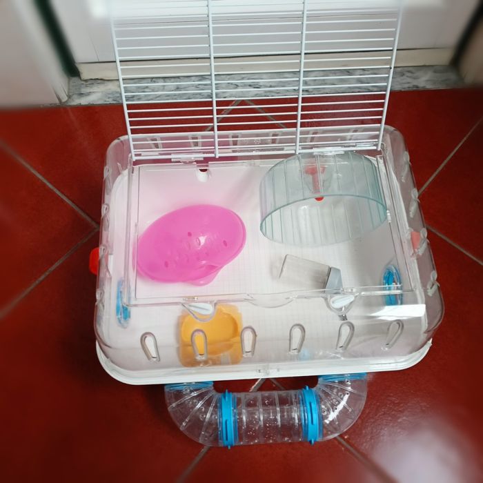 Gaiola para Hamster com Acessórios – Como Nova
