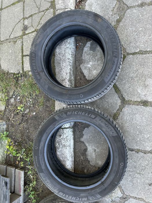 Opony letnie Michelin 215/55/17 cali stan bardzo dobry