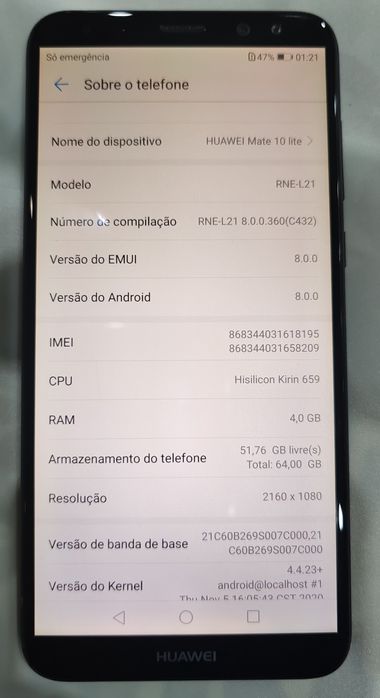 Huawei mate 10 lite