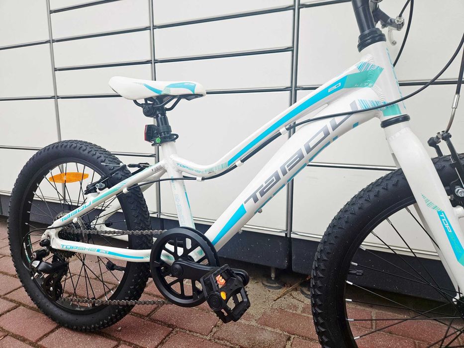 Tabou Topshee Lite 20" - Ultralekki rower dziecięcy - 8,9 kg!