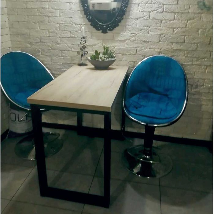 Стол Лофт, Стол Квадро, Стол на металлокаркасе, ЛОФТ, Loft,