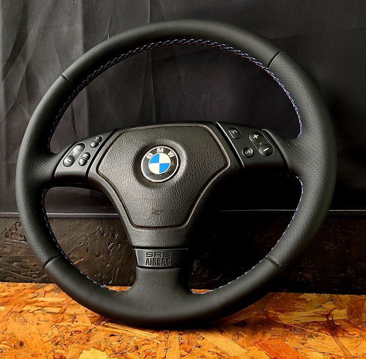 Volante bmw pack sport fase 1 multifunções personalizado Como novo