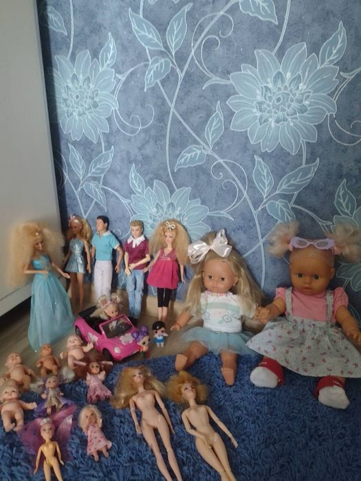 Набір іграшок/лялька/ лот ляльок/barbie/пупси