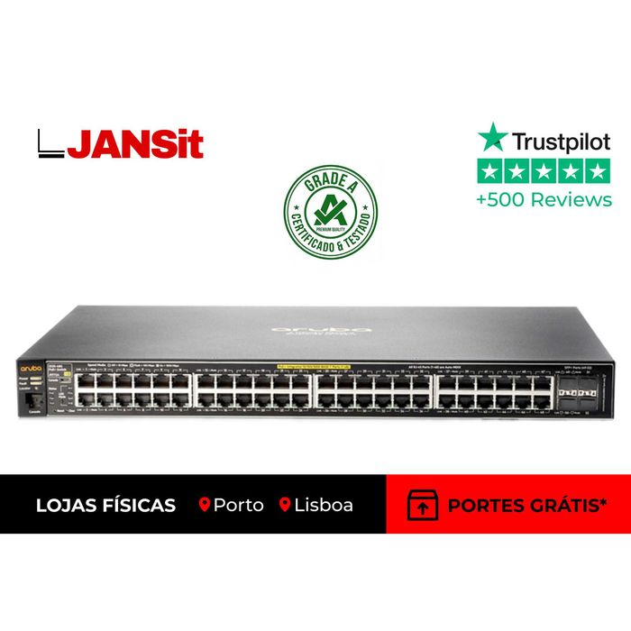 HPE Aruba Switch 2530 | 48G PoE+ | 4x SFP