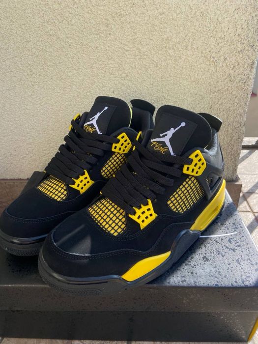 Buty Nike Air Jordan 4 Retro Yellow Thunder