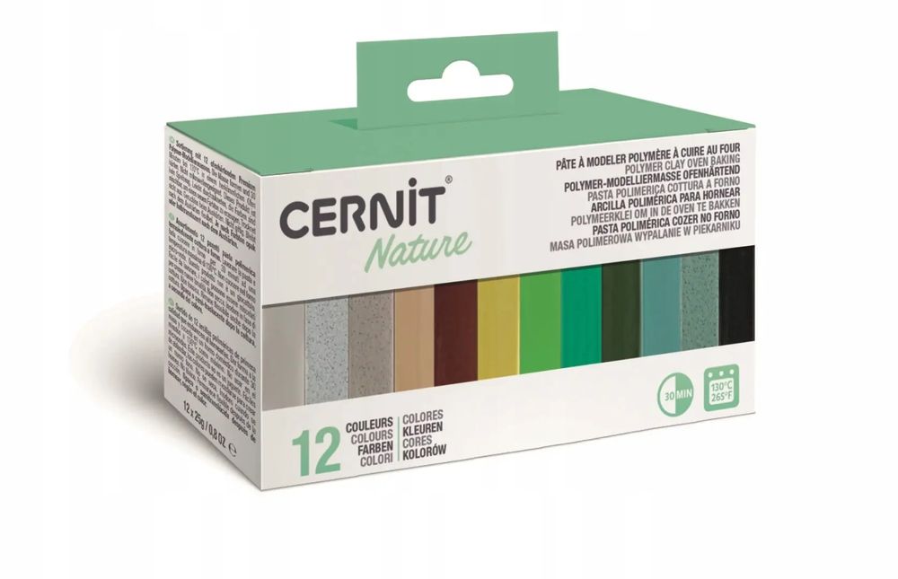Modelina Cernit Natury 12x25g. Cernit