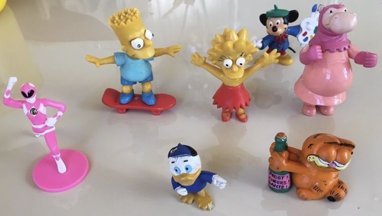 Figuras raras vintage antigas disney