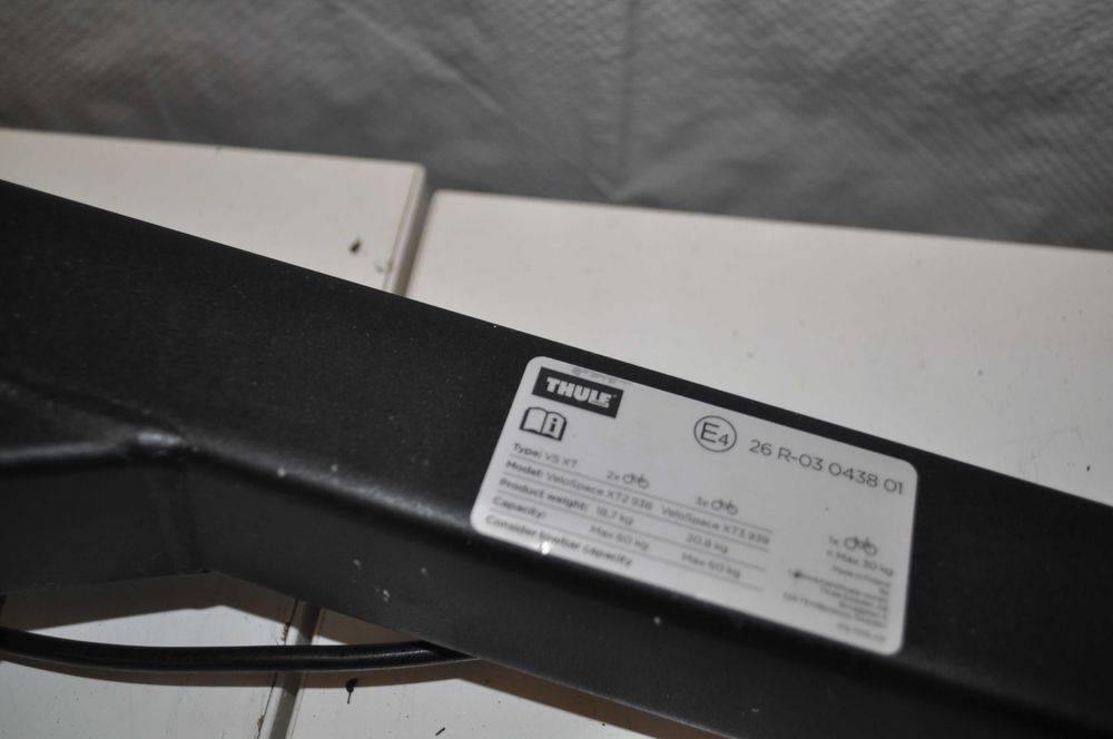 Bagażnik rowerowy  Thule Velo Space 939 (037) Gwarancja