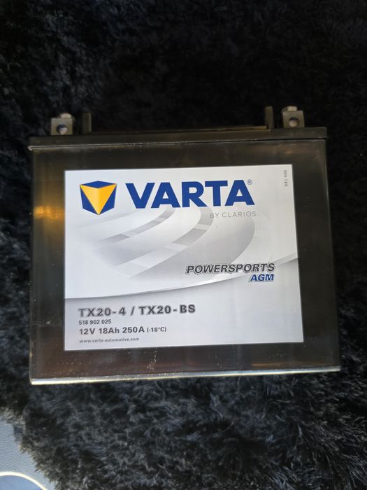 Bateria moto Varta TX20 - AGM - BMW, HARLEY, HONDA Gold wing