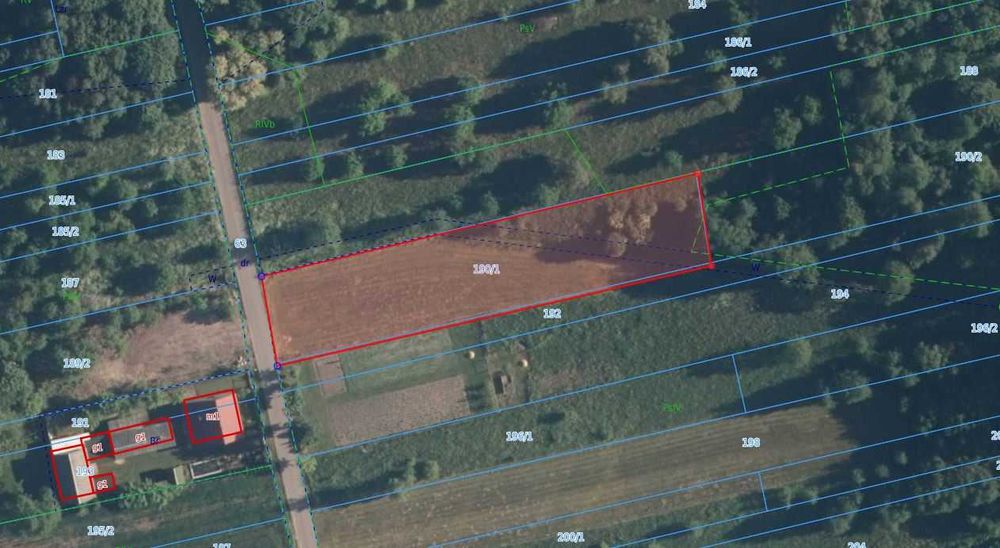 2500m2 cała BUDOWLANA, piękne miejsce, LASY,  48km od Warszawy