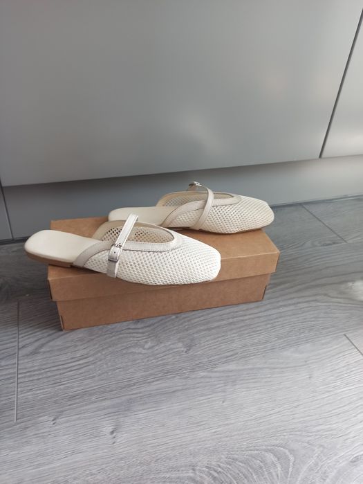 Шкіряні сабо, 38 розмір