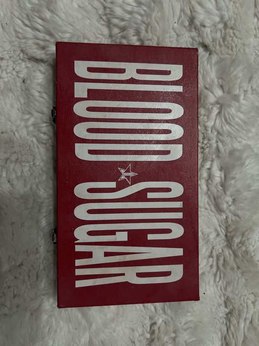 Jeffree Star Blood Sugar палетка червона червоних тіней