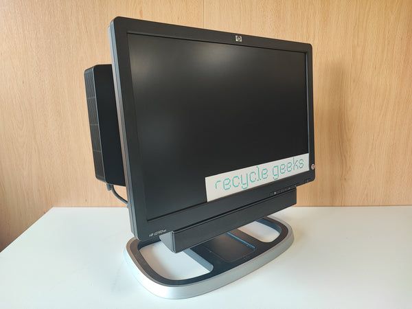 Conjunto HP Compaq 8000 Elite USDT Intel E8400 4GB RAM 160GB HDD Win 10 + Monitor LE1901wi Estado: Muito Bom - B