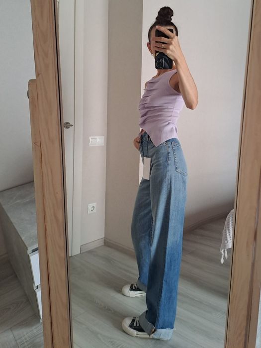 Джинси  Zara Wide Leg зара 36,38,40
