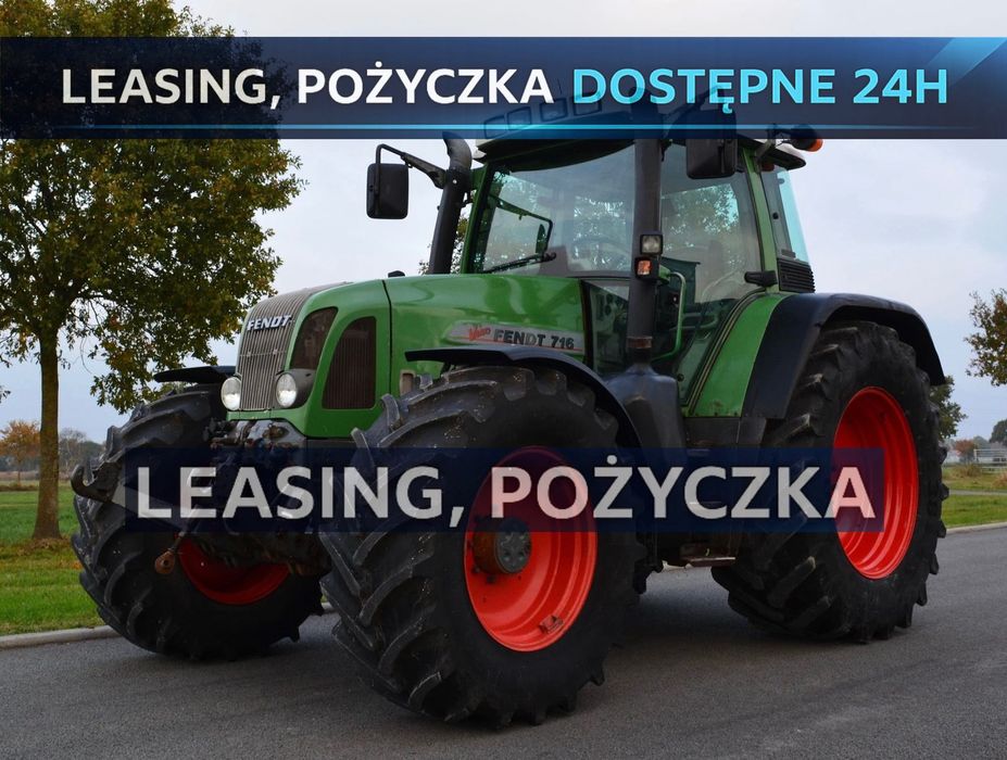 LEASING, KREDYT Fendt Valtra Claas Case Deutz-Fahr John Deere New Holland Massey Ferguson Renault Landini McCormick Belarus Zetor Solis decyzja w 24h