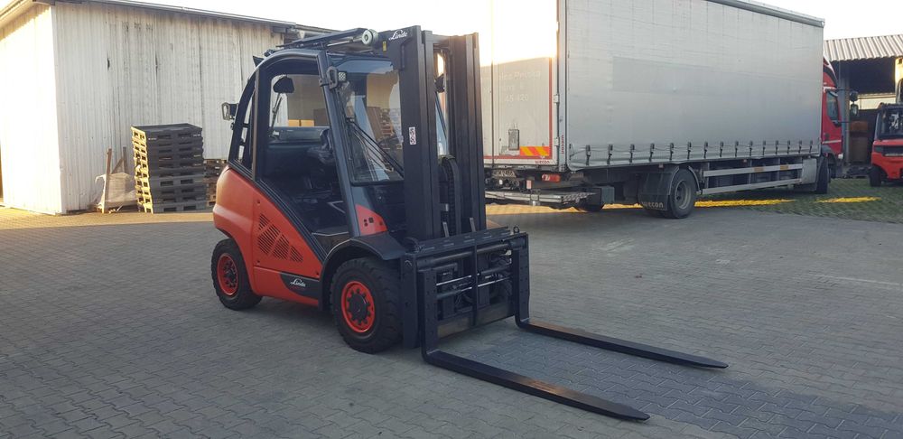 Linde H40T EVO wózek widłowy H45 , H50 , pozycjoner wideł KAUP