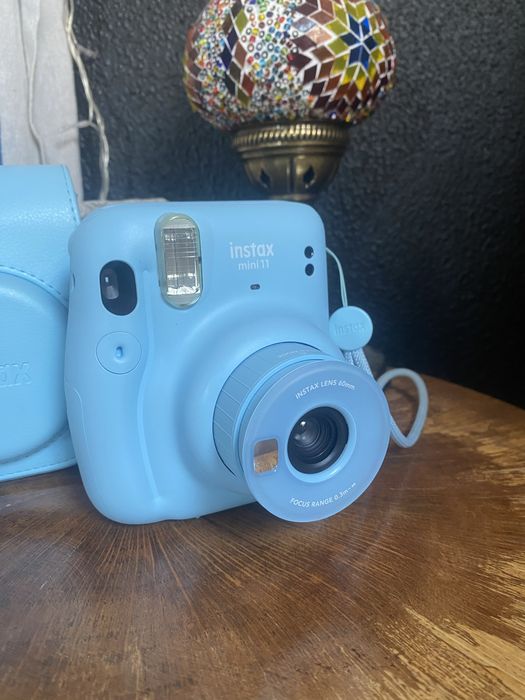câmera instax mini 11 c/ bolsa de transporte