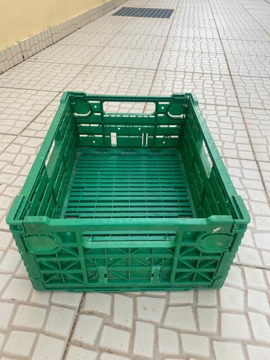 Caixas de fruta rebatível -Polipropileno varias medidas 17L -22L -38L- 50L