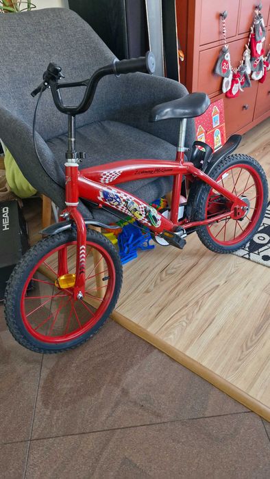 Rower czerwony 16 cali